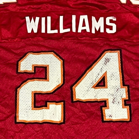 Cadillac Williams Tampa Bay Buccaneers Reebok NFL Football Sports Jersey - Picture 7 of 13